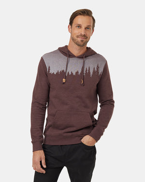 Burgundy-Treelinen-Graphic-Pullover