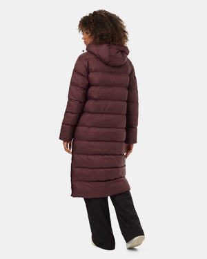 Burgundy-Women_s-Long-Puffer-Jacket