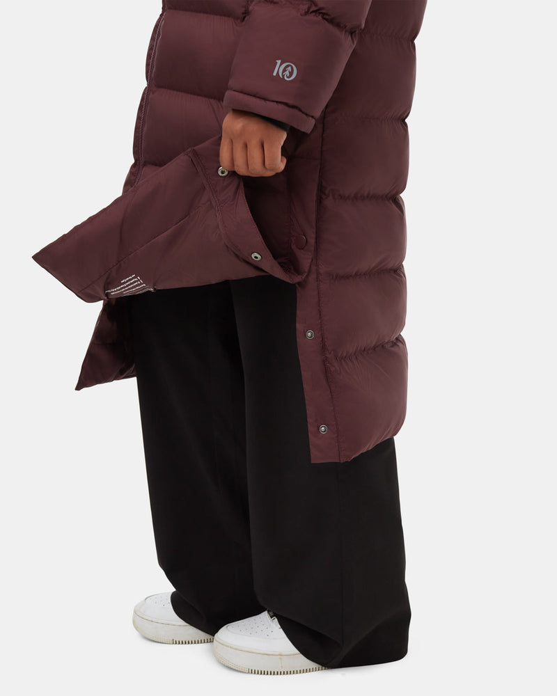 Burgundy-Women_s-Long-Puffer-Jacket