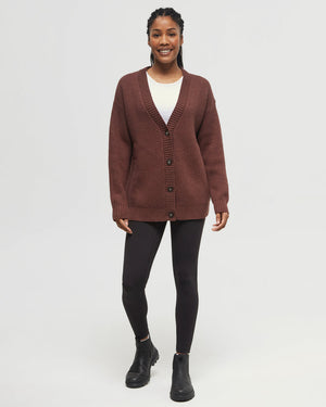 Burgundy-Women_s-Oversized-Long-Wool-Cardigan