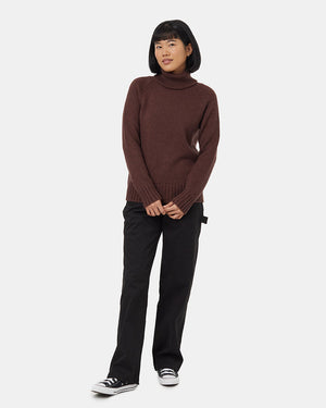 Burgundy-Women_s-Ribbed-Wool