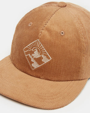 Camel-Adjustable-Corduroy-Baseball-Cap