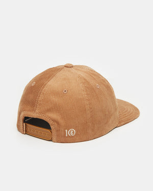 Camel-Adjustable-Corduroy-Baseball-Cap