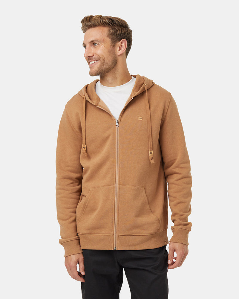 Camel-Mens-Cotton-Zip-Up-Hoodie