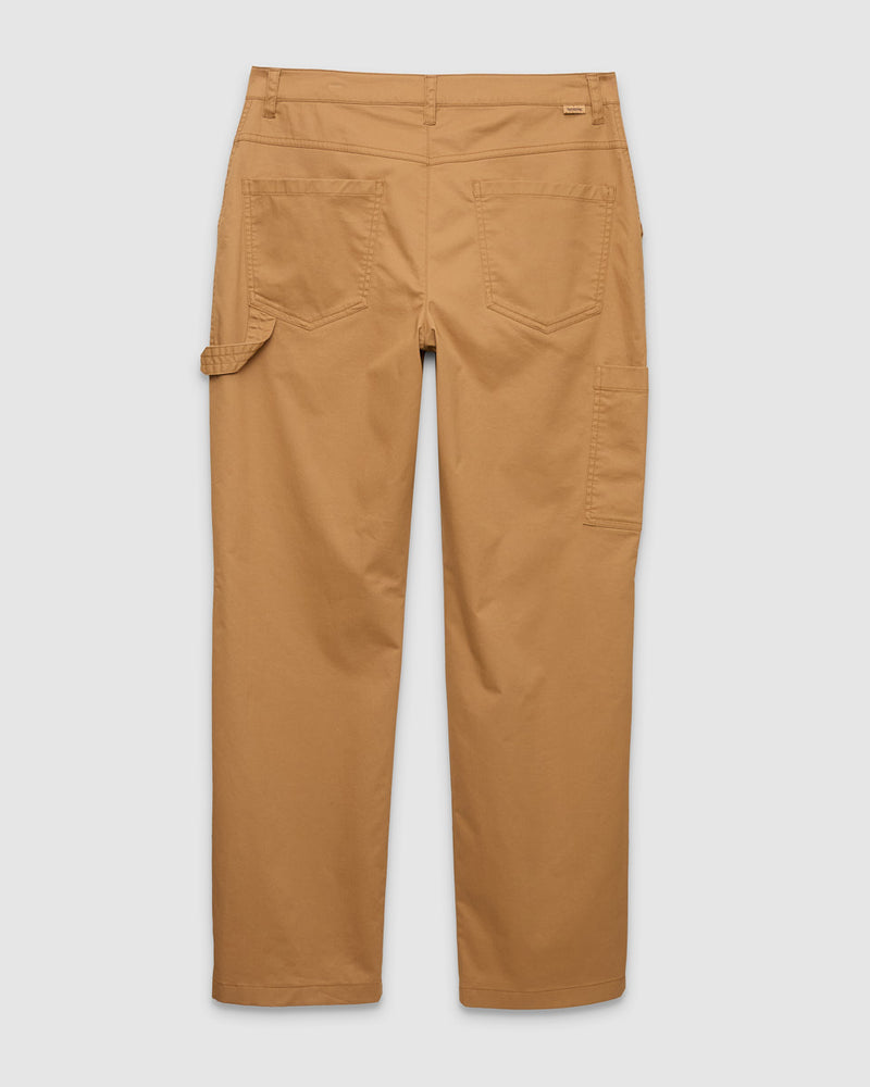 Camel-Regular-Mid-Rise-Straight-TechBlend-Pant