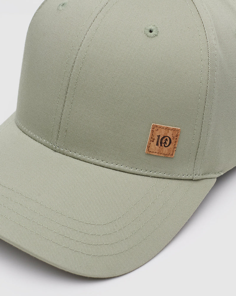 Green-6-Panel-Medium-Profile-Baseball-Cap