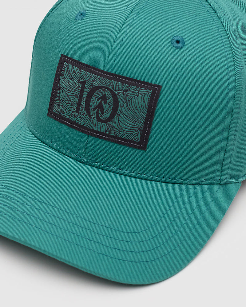 Green-6-Panel-Medium-Profile-Baseball-Cap