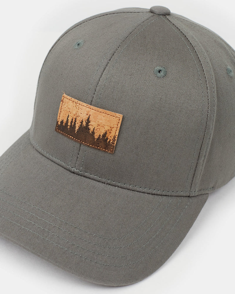 Green-Adjustable-Organic-Cotton-Baseball-Cap