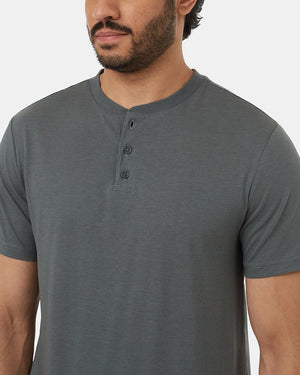 Green-Basic-Shortsleeve-Button-T-Shirt