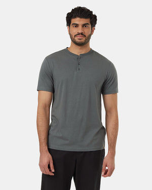 Green-Basic-Shortsleeve-Button-T-Shirt