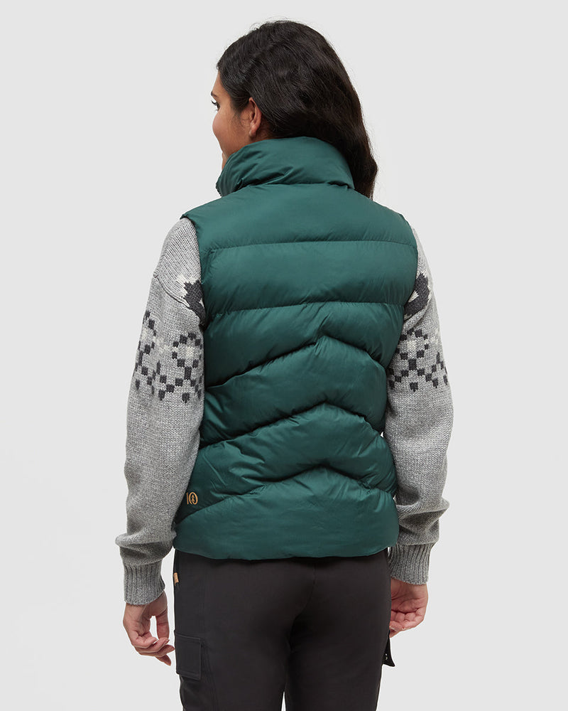 Green-Cloud-Shell-Puffer-Vest