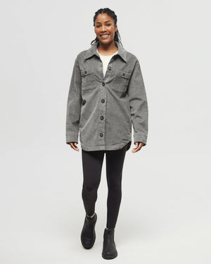 Green-Corduroy-Oversized-Fit-Shirt-Jacket