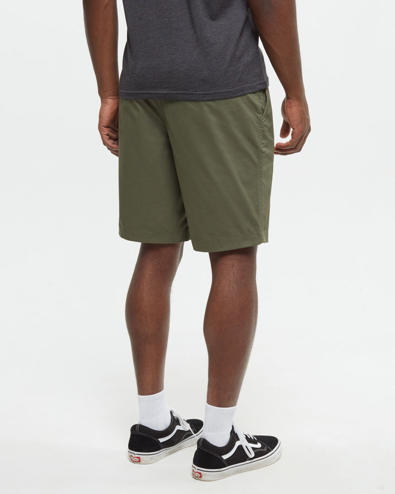 Green-Eco-Friendly-Mid-Rise-Shorts