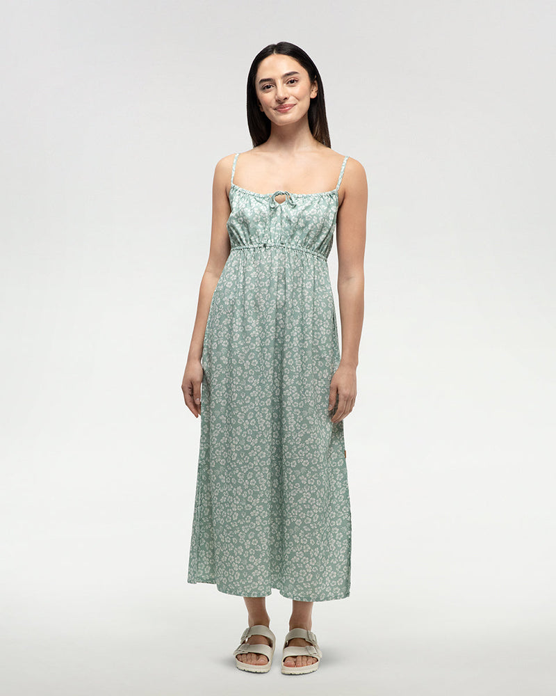 Green-Fit-_-Flare-Tie-Front-Maxi-Dress