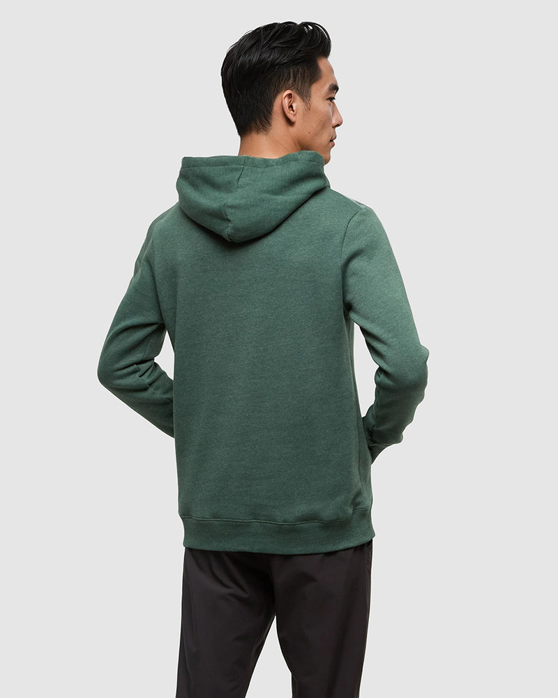 Green-Heather-Fleece-Regular-Fit-Hoodie