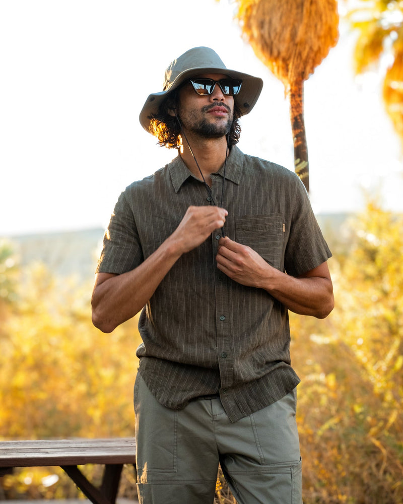 Green-Hemp-Button-Front-Shortsleeve-Shirt