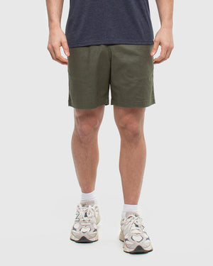 Green-Mens-Hemp-Mid-Rise-Shorts