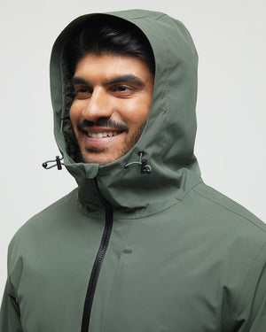 Green-Mens-Waterproof-Rain-Jacket