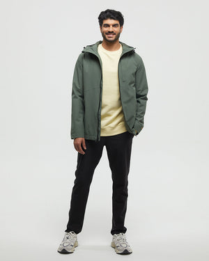Green-Mens-Waterproof-Rain-Jacket