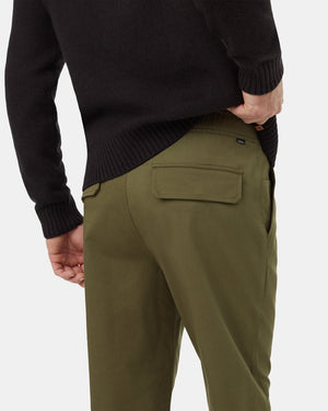 Green-Mid-Rise-Full-Length-Tapered-Sweatpants