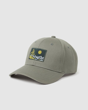 Green-Organic-Cotton-Mid-Profile-Graphic-Baseball-Cap
