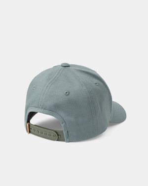 Green-Organic-Cotton-Snap-Closure-Baseball-Cap