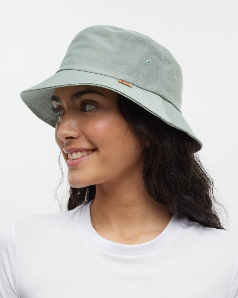 Green-Organic-Cotton-Twill-Bucket-Hat