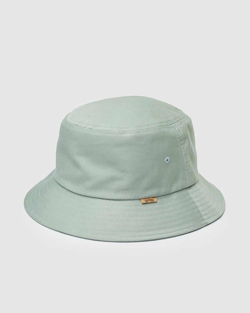 Green-Organic-Cotton-Twill-Bucket-Hat