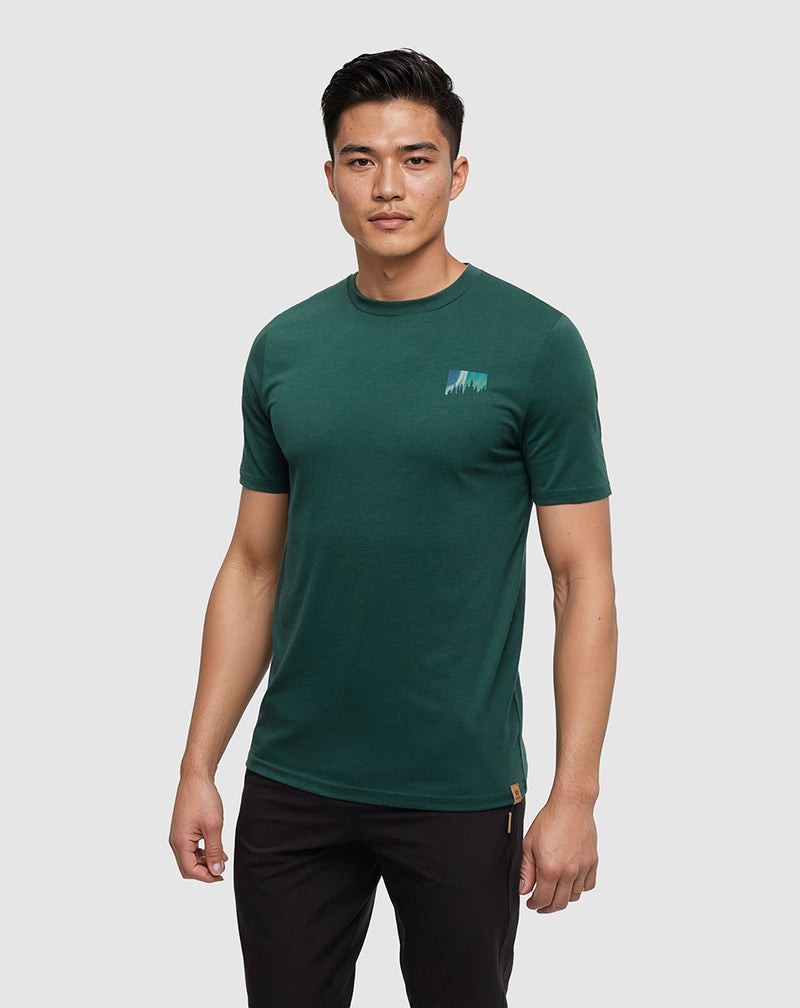 Green-Printed-Graphic-TreeBlend-T-Shirt