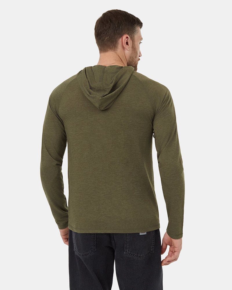 Green-Recycled-Polyester-Buttoned-Henley-Hoodie