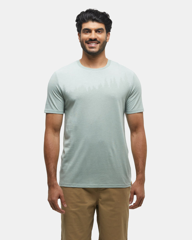 Green-Regular-Fit-Crew-Neck-T-shirt