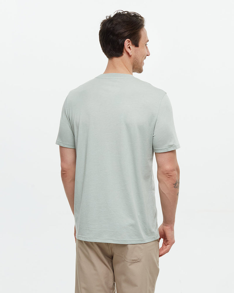 Green-Regular-Fit-Crew-Neck-T-shirt
