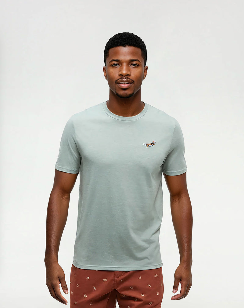 Green-Regular-Fit-Embroidered-Graphic