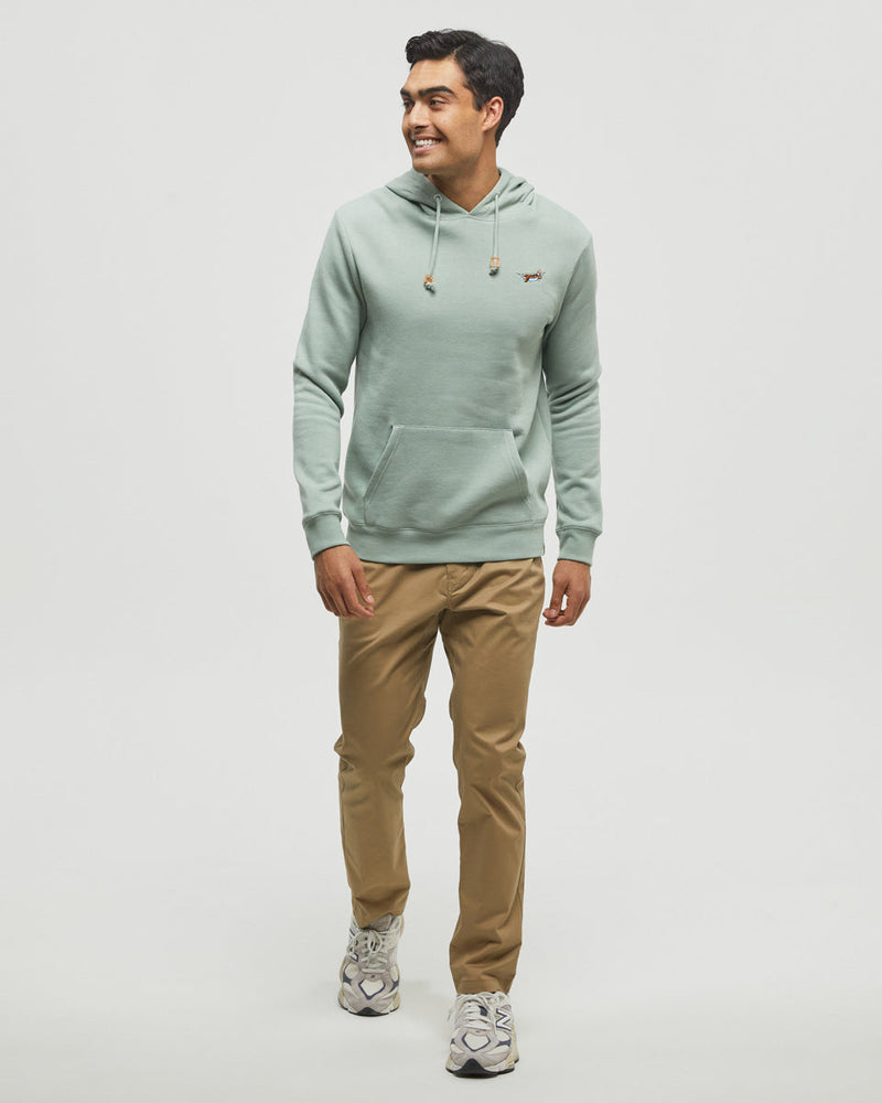 Green-Regular-Fit-Set-In-Hoodie