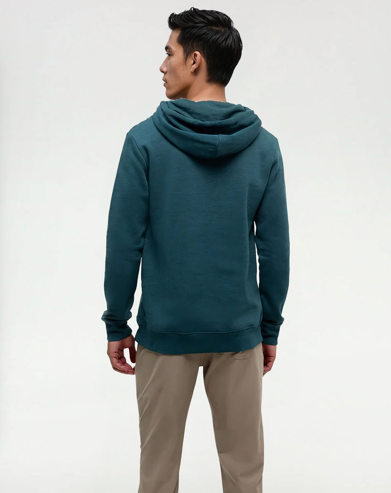 Green-Retro-Graphic-Pullover-Hoodie