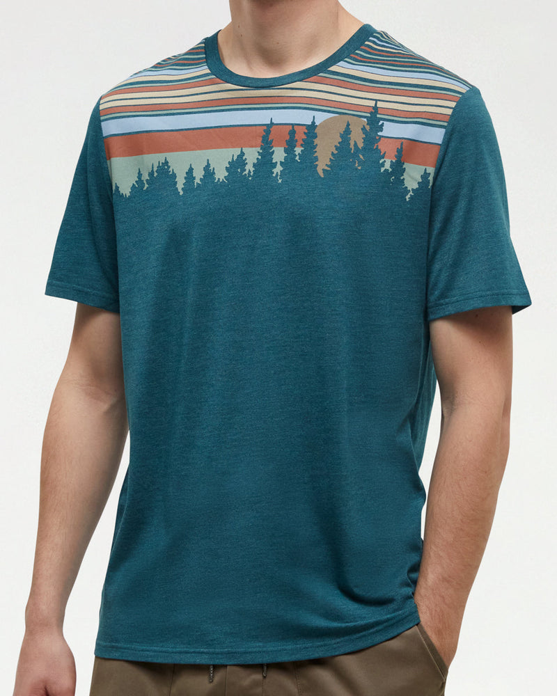 Green-Retro-Graphic-Tee
