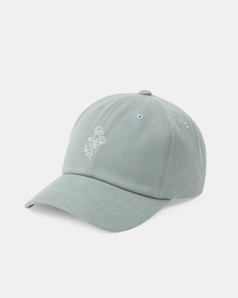 Green-TENCEL_-Twill-Low-Profile-Emroidered-Baseball-Cap