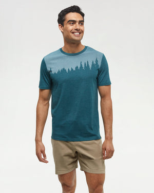 Green-Tree-Graphic-Crew-Neck-T-Shirt