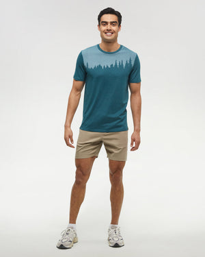 Green-Tree-Graphic-Crew-Neck-T-Shirt