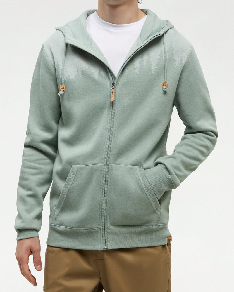 Green-Tree-Graphic-Zip-Up-Hoodie