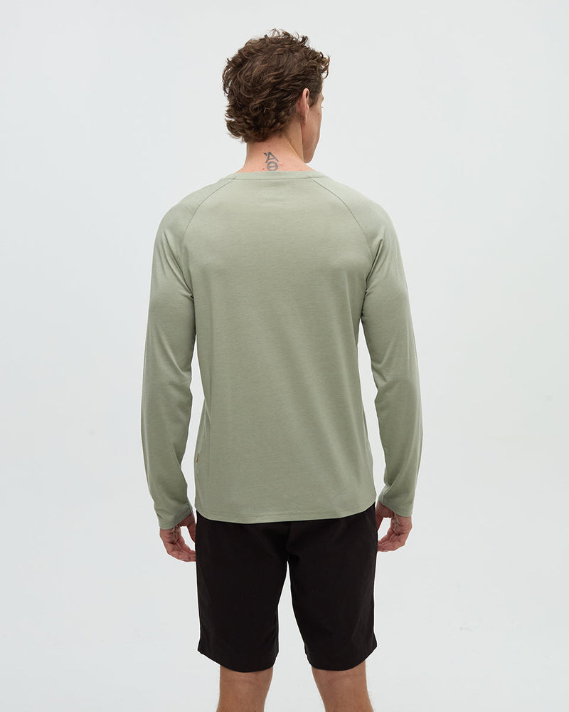 Green-TreeBlend-Classic-Henley-Longsleeve