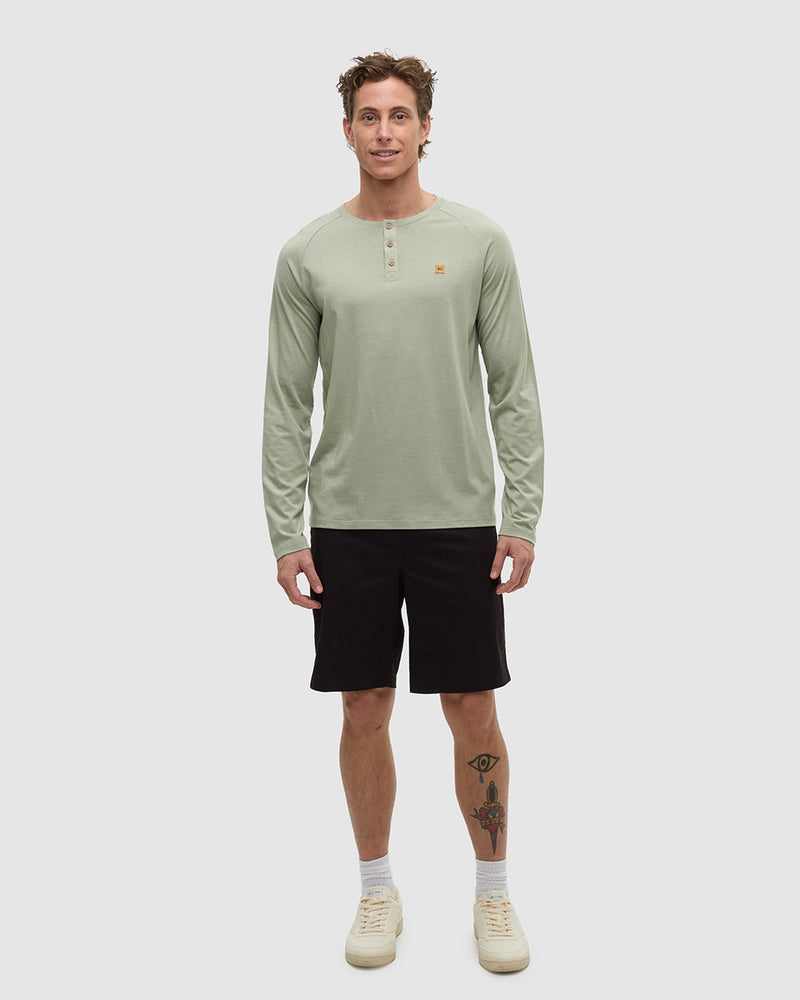 Green-TreeBlend-Classic-Henley-Longsleeve