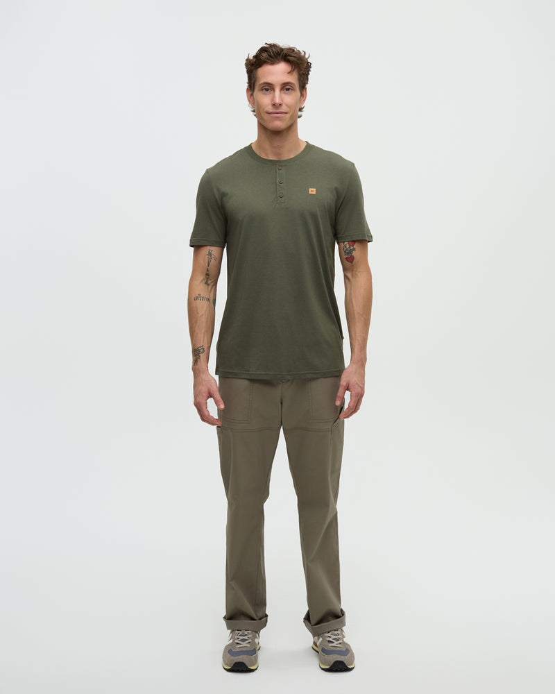 Green-Treeblend-Basic-Shortsleeve-Button-Shirt