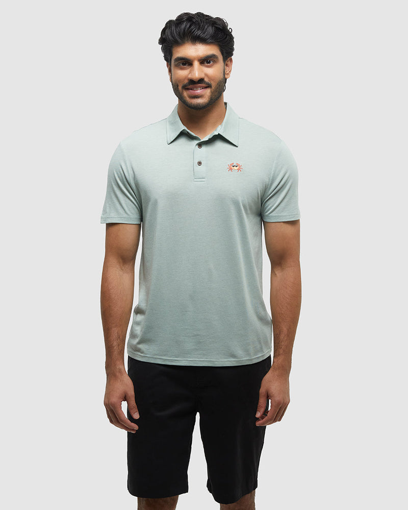 Green-Treeblend-Regular-Fit-Polo