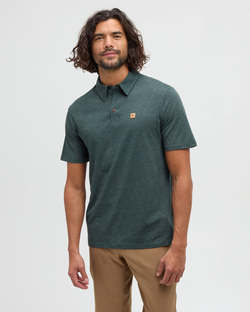 Green-Treeblend-Regular-Fit-Polo