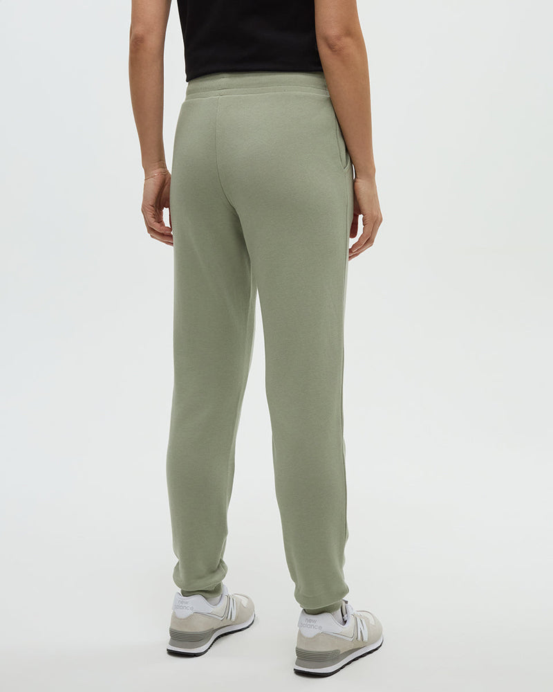 Green-Treefleece-Regular-Elastic-Waist-Jogger