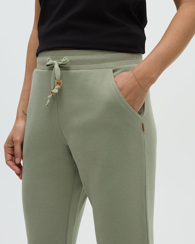 Green-Treefleece-Regular-Elastic-Waist-Jogger