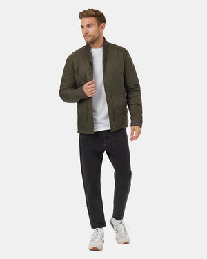 Green-Water-Resistant-Quilted-Bomber-Jacket