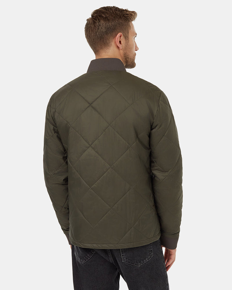 Green-Water-Resistant-Quilted-Bomber-Jacket