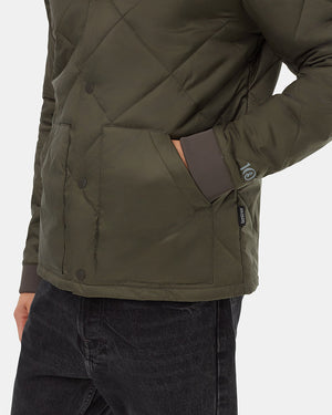 Green-Water-Resistant-Quilted-Bomber-Jacket